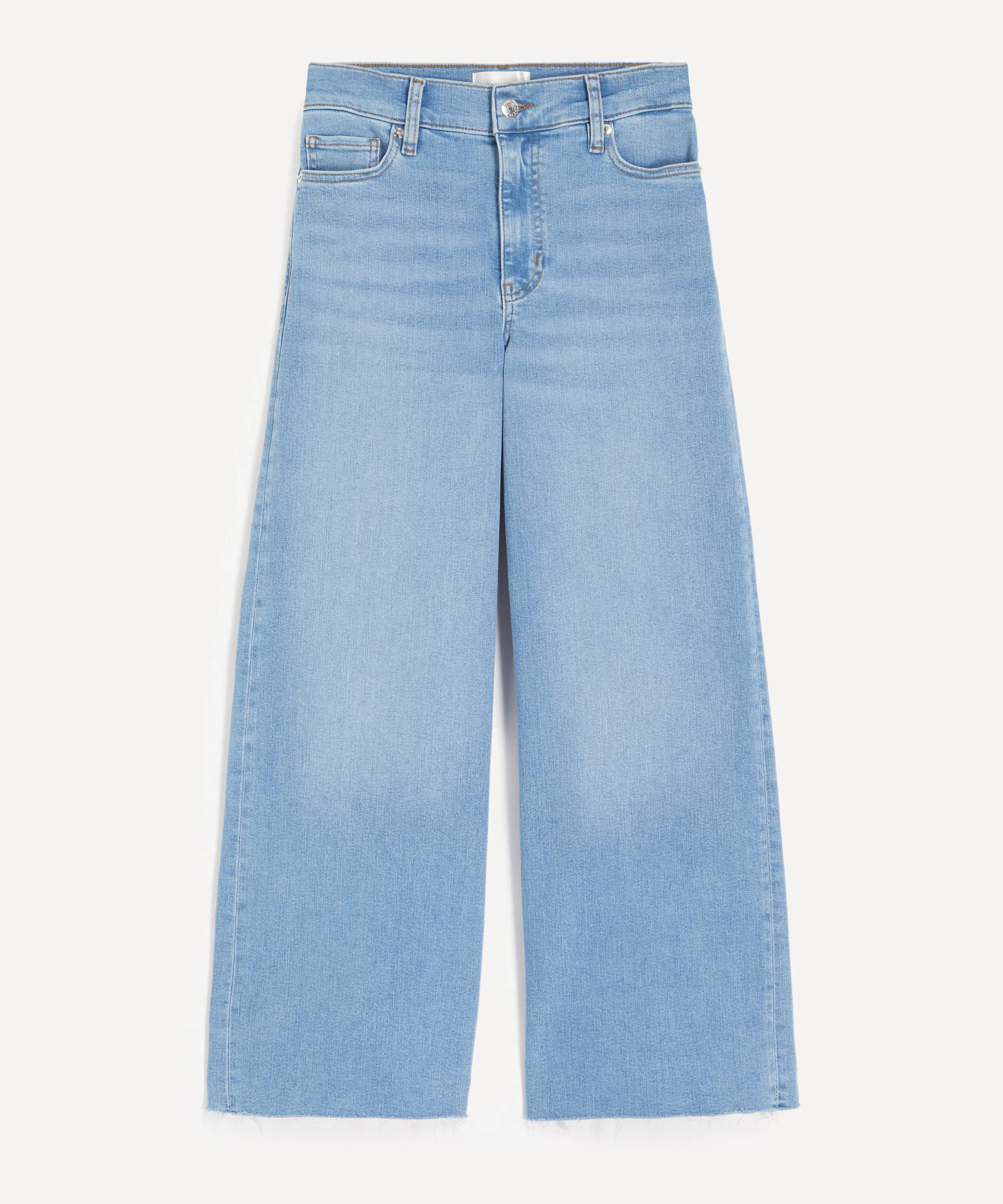 Le Slim Palazzo Jeans in Honeymoon - 1