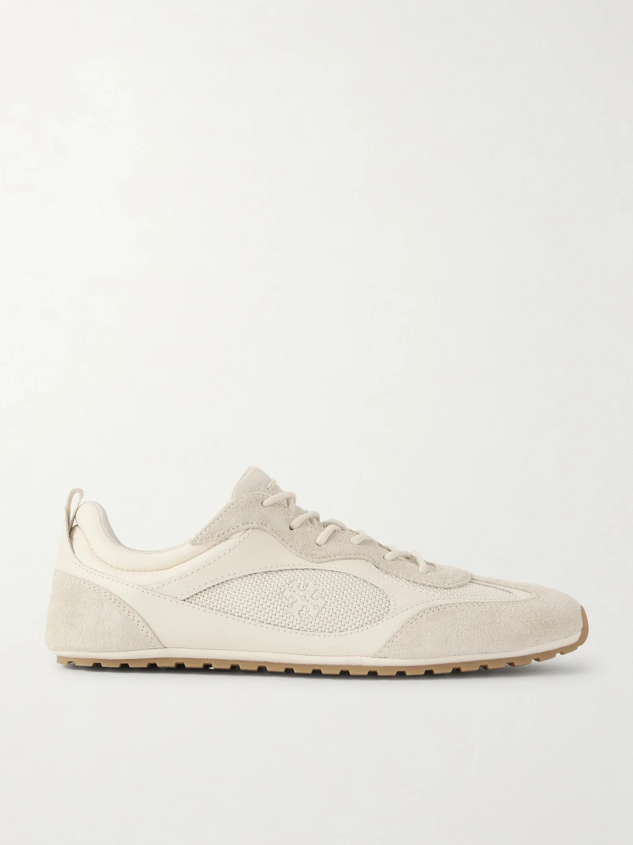 Field Leather, Mesh And Suede Sneakers - 1