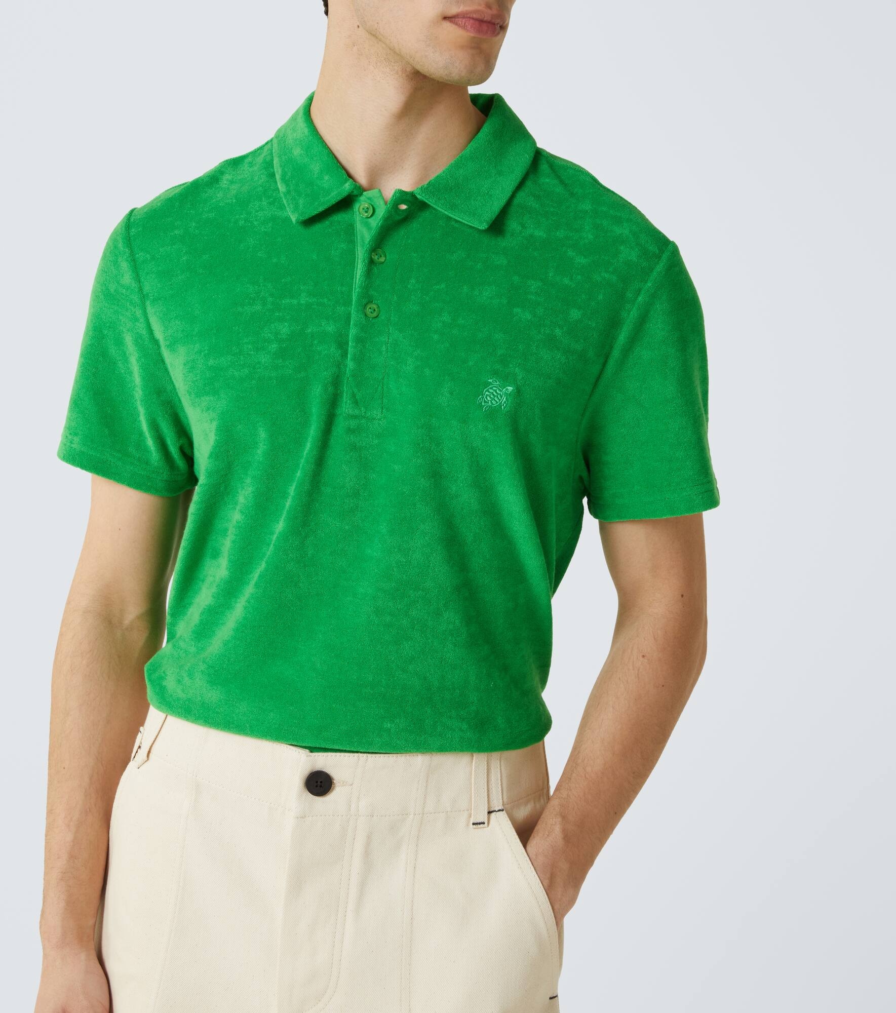 Phoenix cotton-blend polo shirt - 5