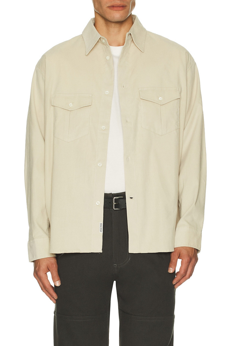 AFTER PRAY Lunar Corduroy Shirt outlook