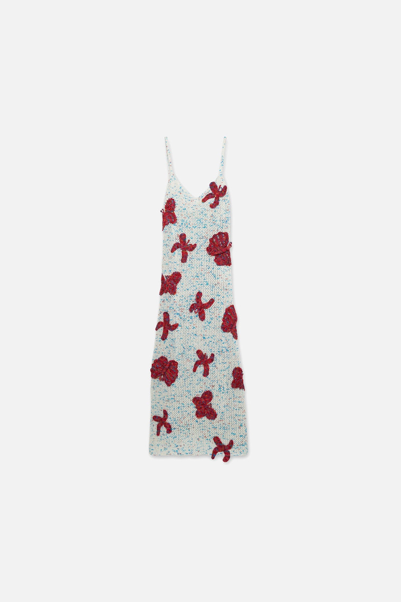 BUTTERFLY APPLIQUE TANK DRESS 1