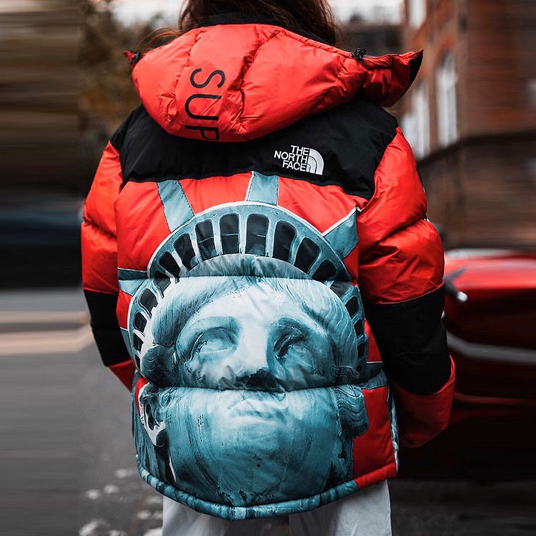 Supreme x The North Face Statue Of Liberty Mountain Jacket 'Red' SUP-FW19-909 - 5
