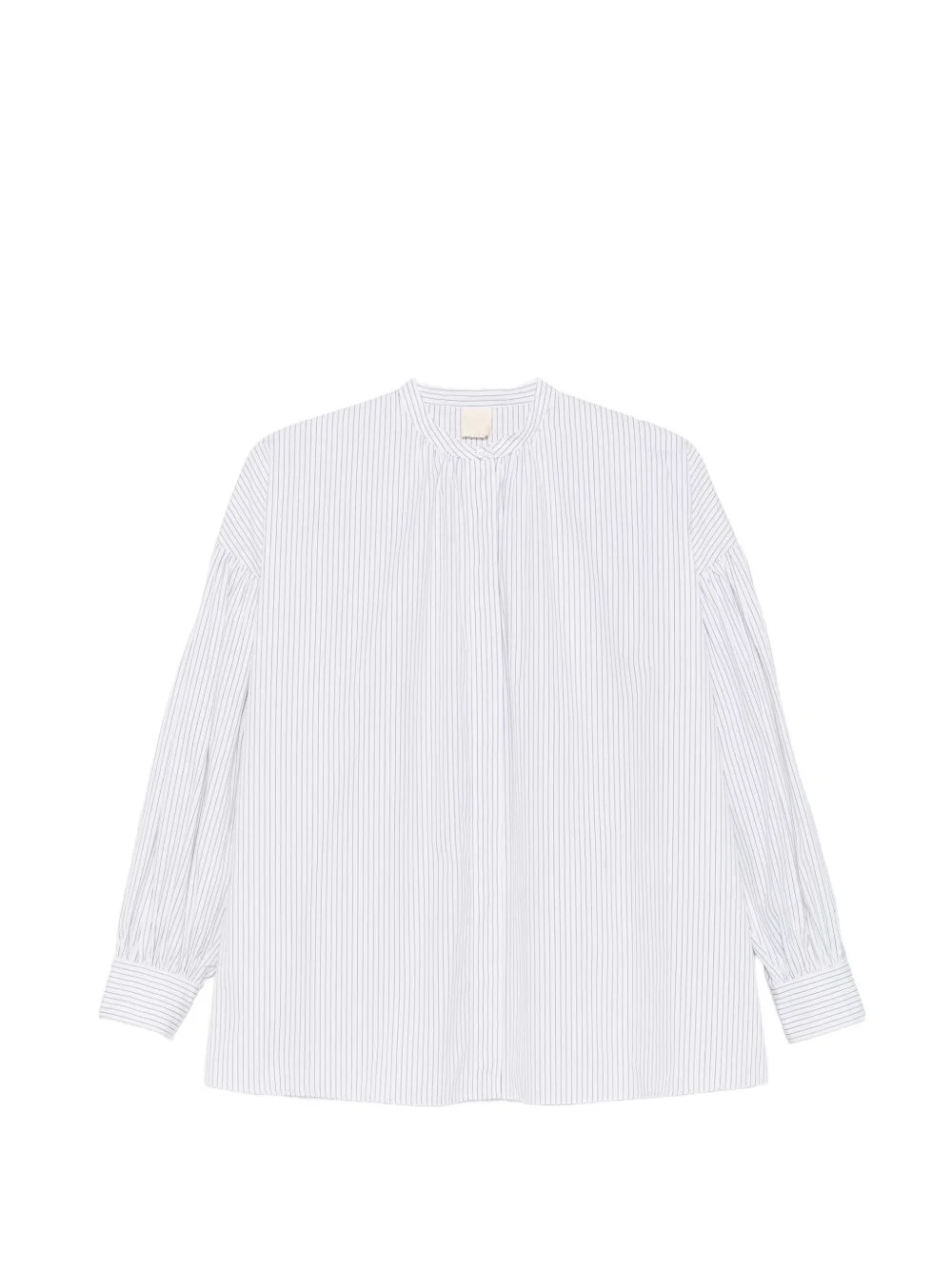 buttoned striped shirt - 1