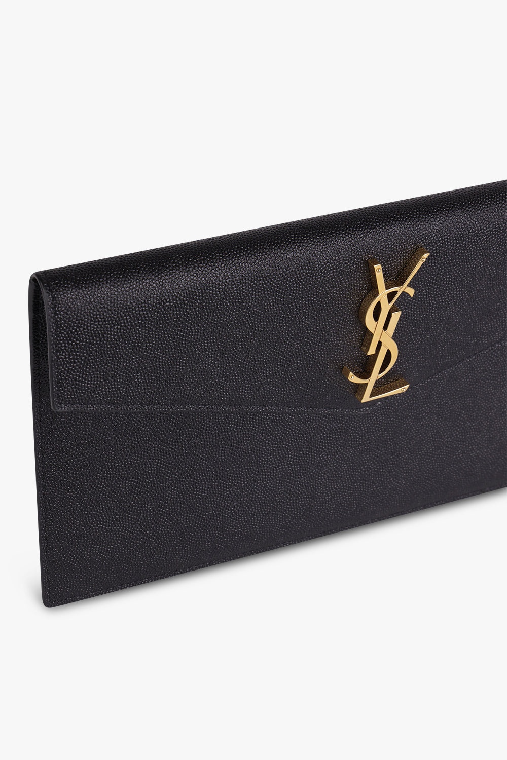 UPTOWN POUCH GRAINED LEATHER BLACK/GOLD - 4