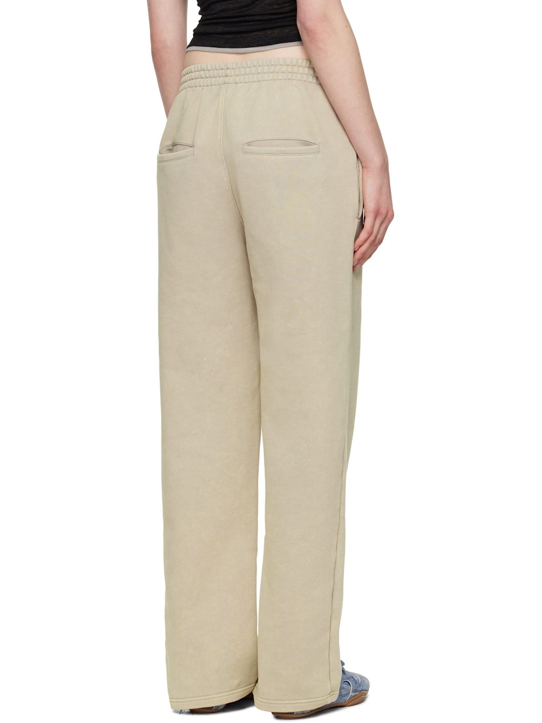 Beige Classic Lounge Pants - 3