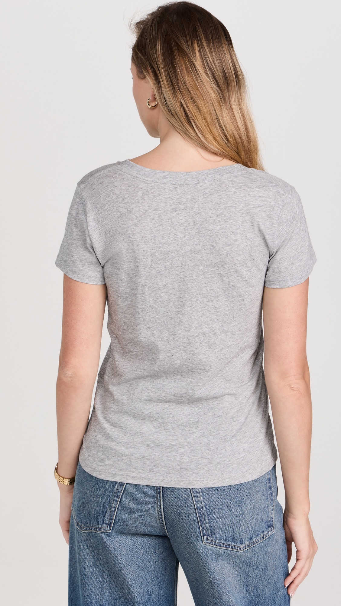 Essential V Neck Tee - 2