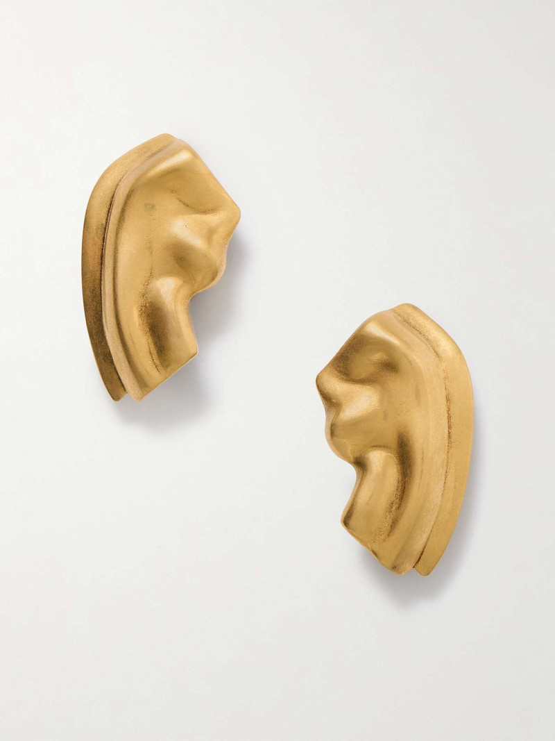 Amato gold-tone earrings - 1