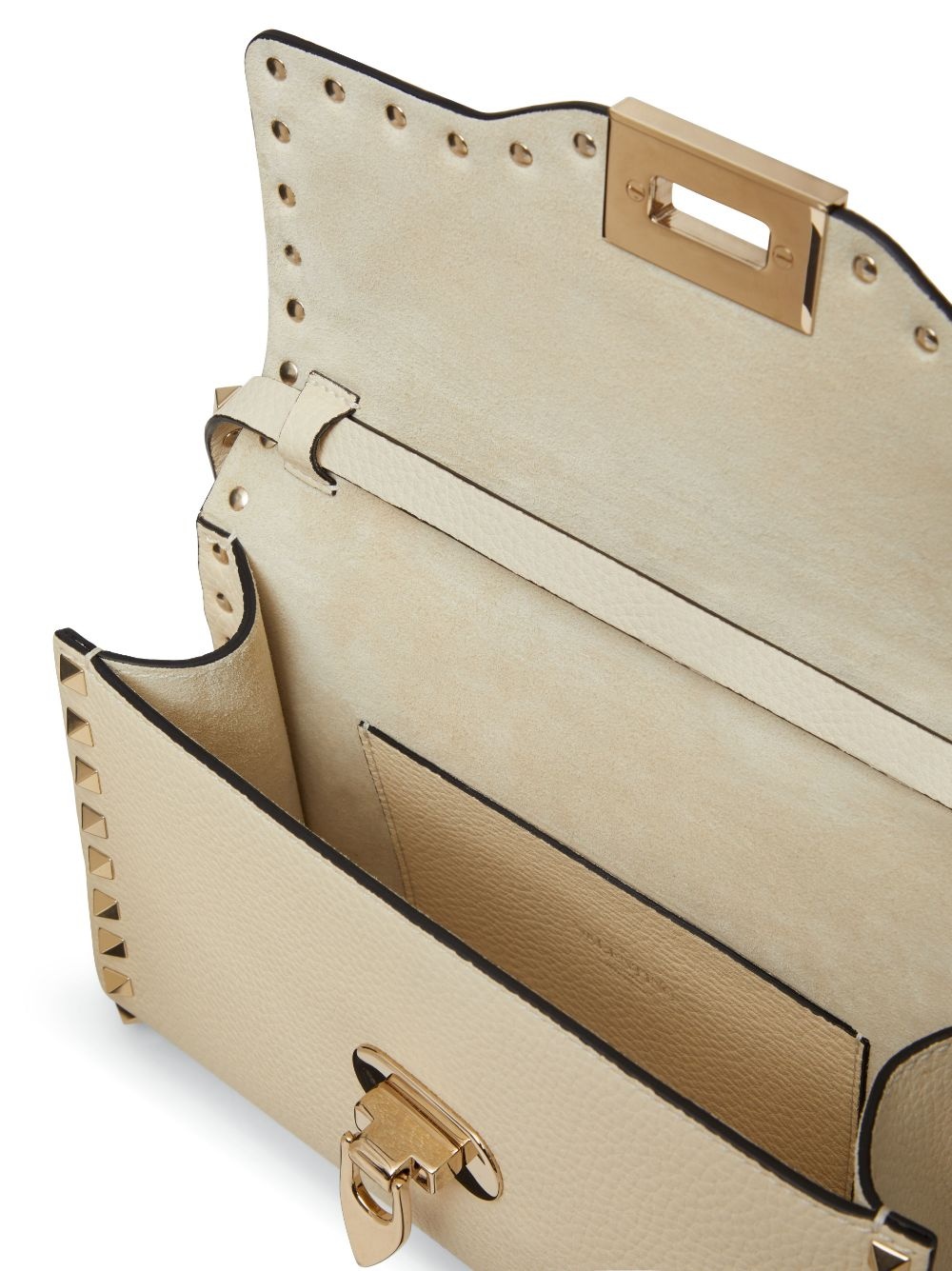 Rockstud leather shoulder bag - 6