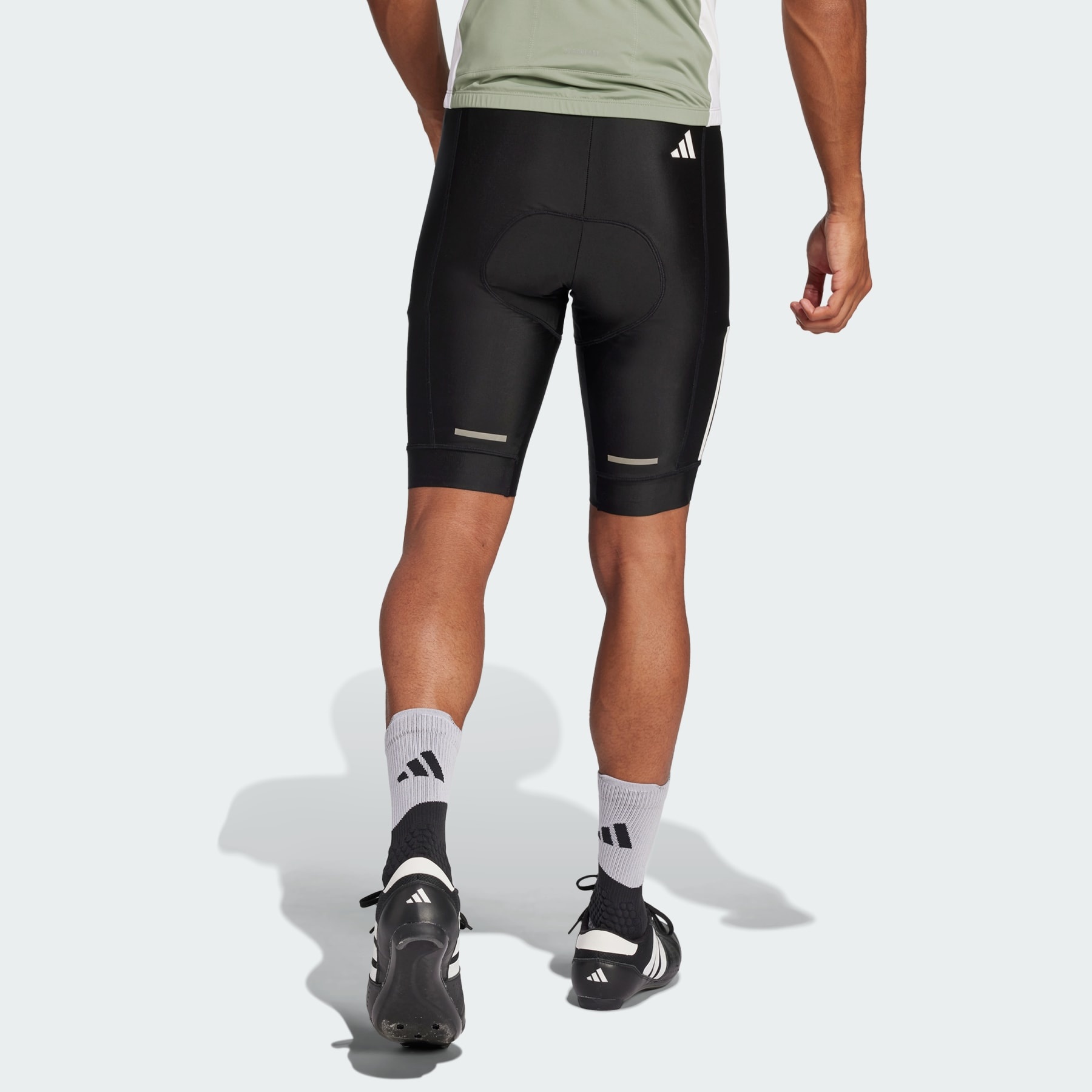 Essentials 3-Stripes Padded Cycling Shorts - 3