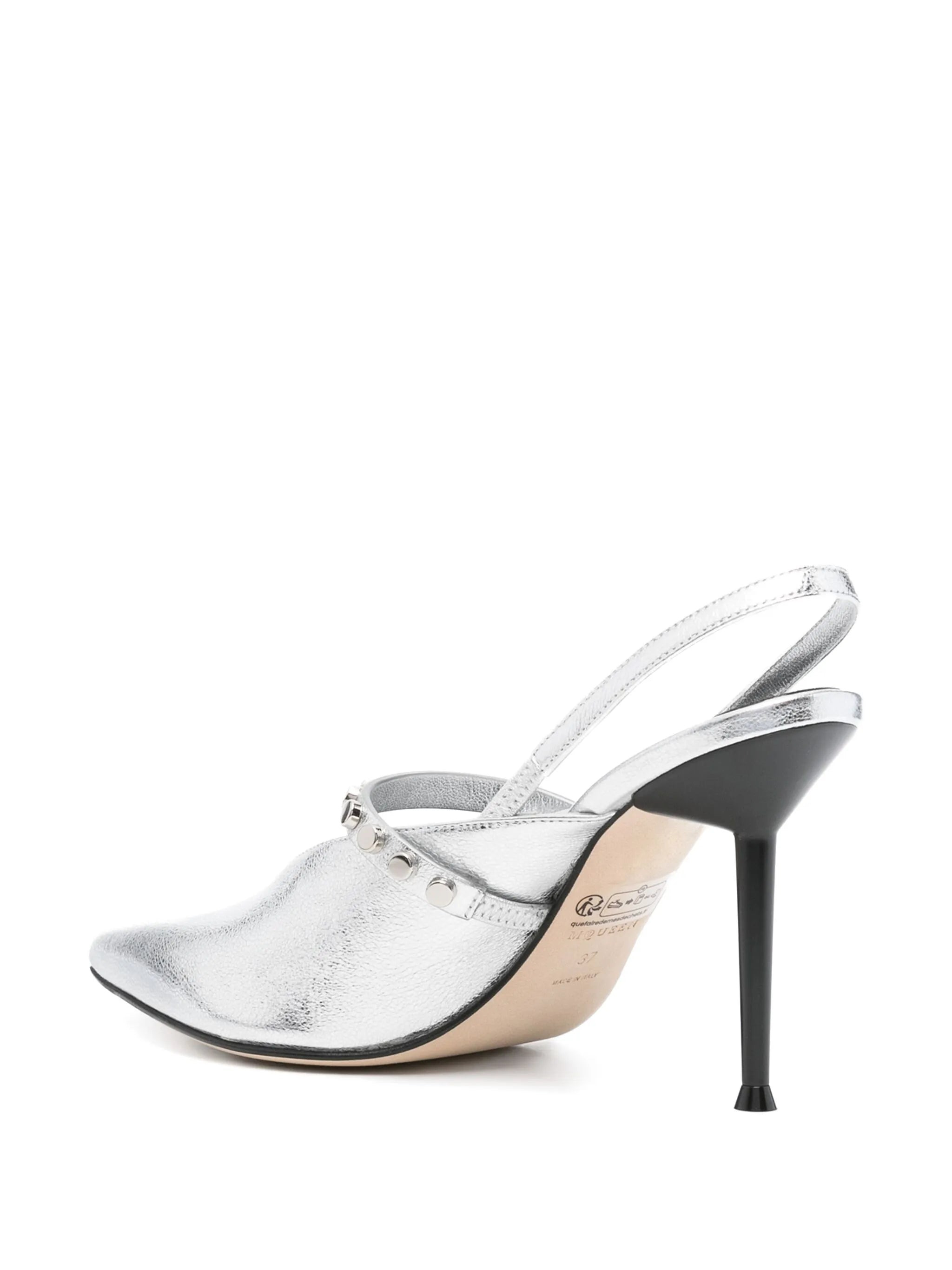 Alexander Mcqueen 90mm Revel Slingback Studded Pumps - 4