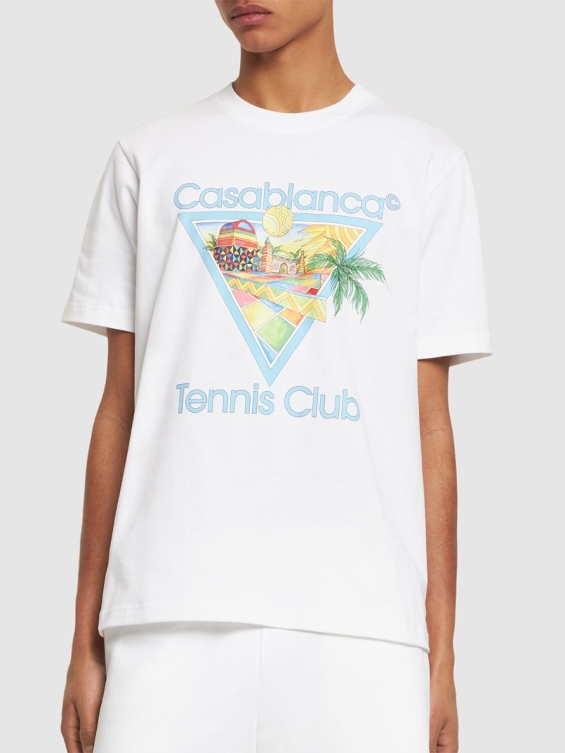 Tennis Club organic cotton t-shirt - 3