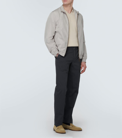 Canali High-neck technical jacket outlook