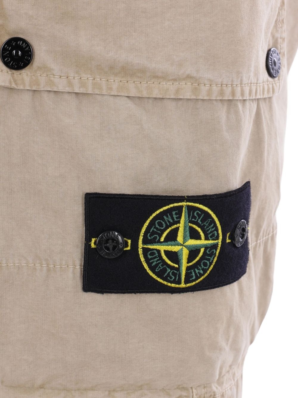 cotton cargo shorts - 3