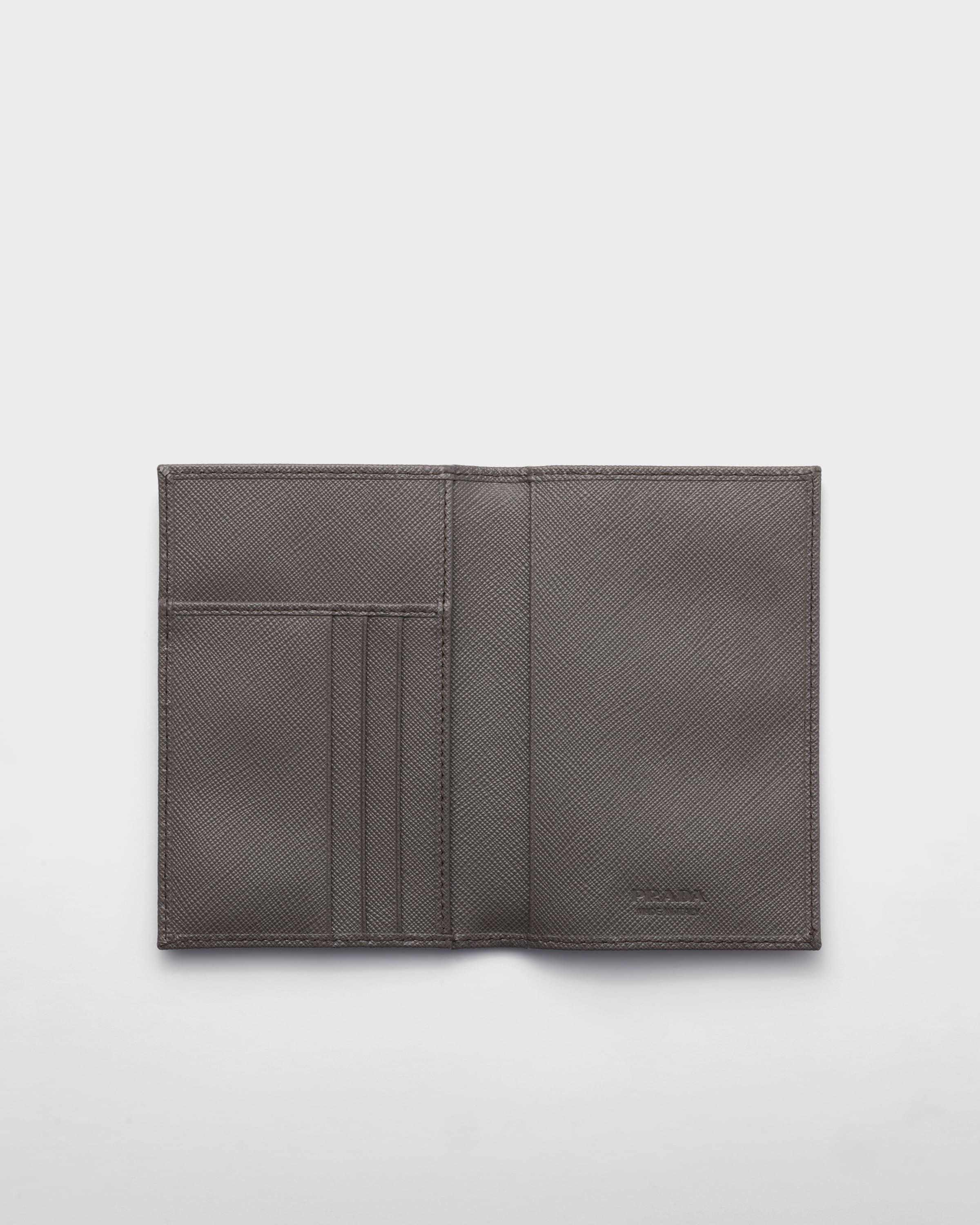 Saffiano leather passport holder - 2
