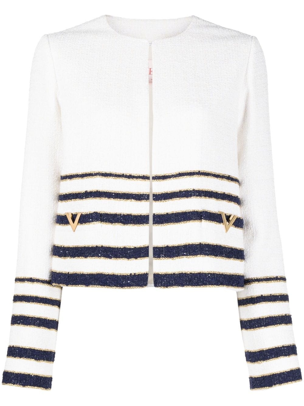 Marinière tweed jacket - 1
