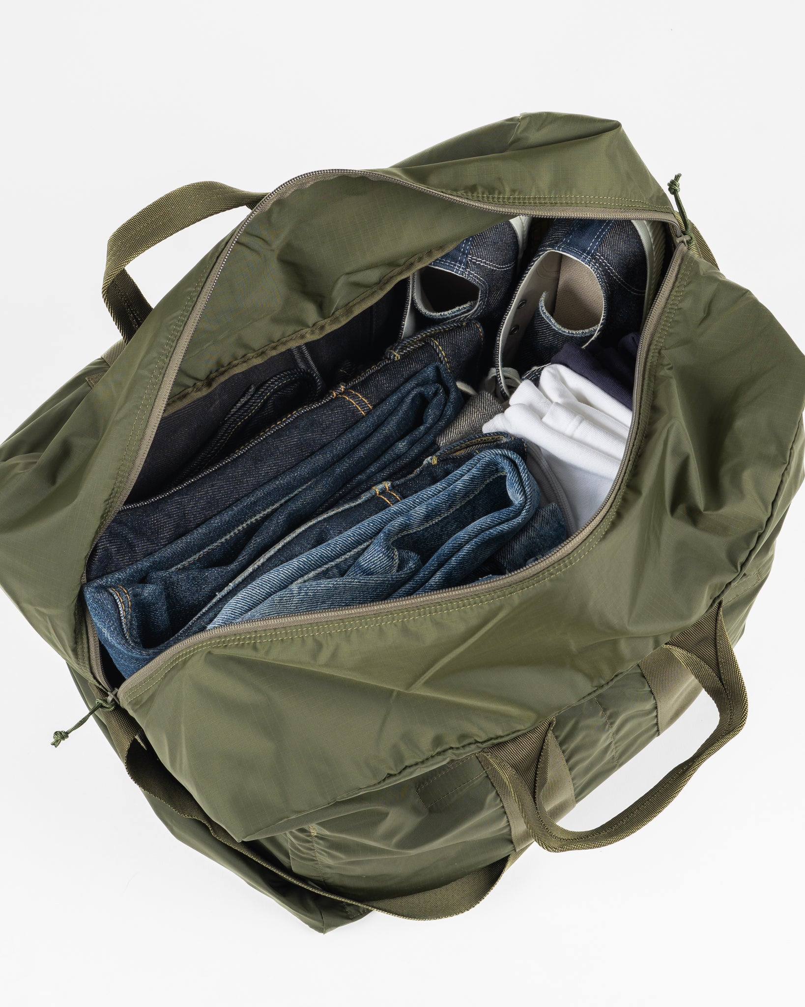 PORTER - YOSHIDA & CO. - FLEX DUFFLE BAG - OLIVE - 12
