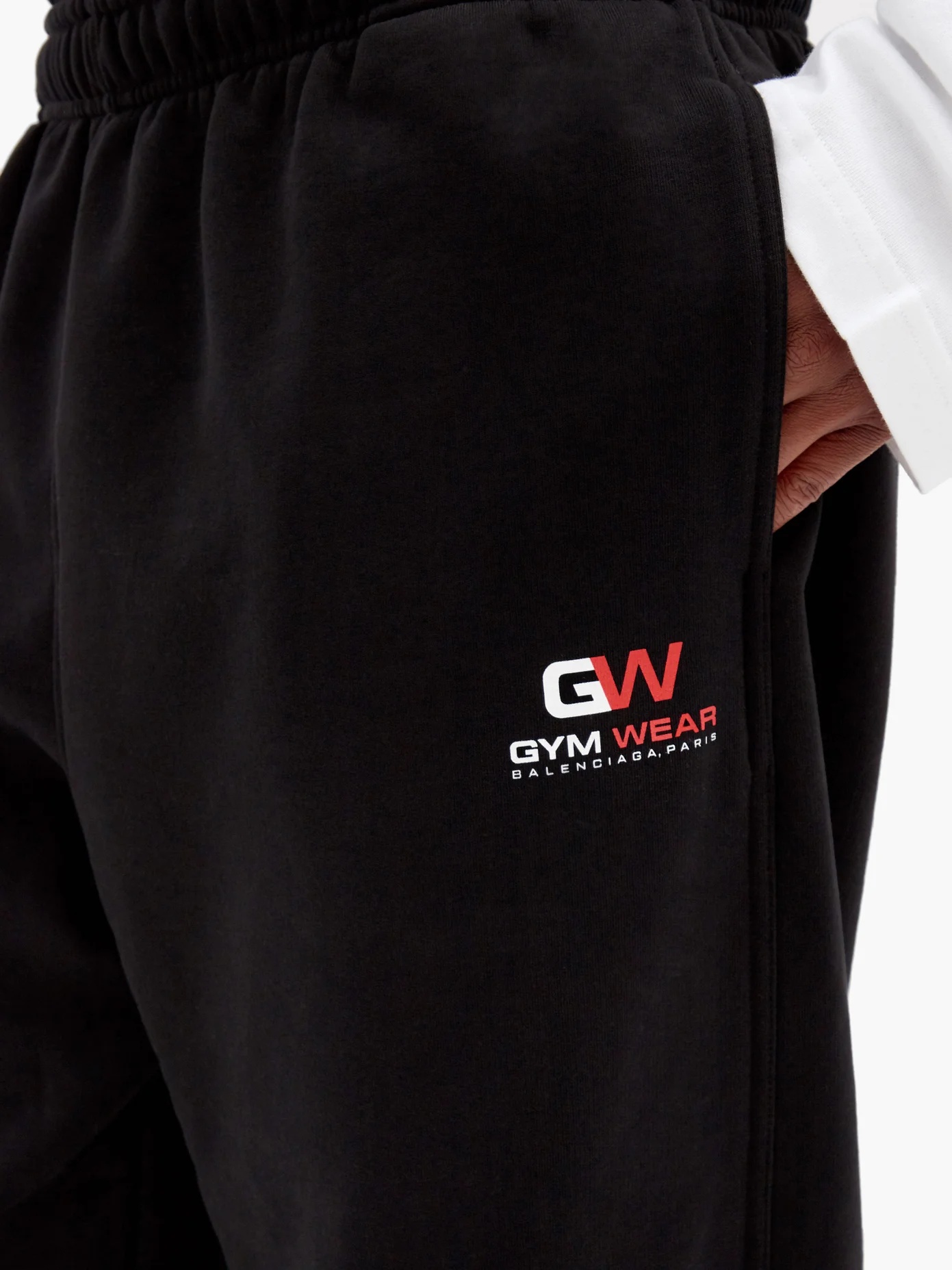 Gym Wear logo cotton-jersey track pants - 3