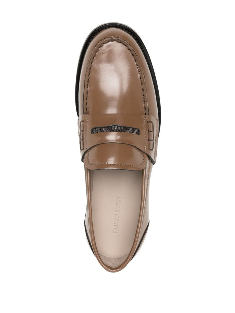 slip-on leather loafers 4