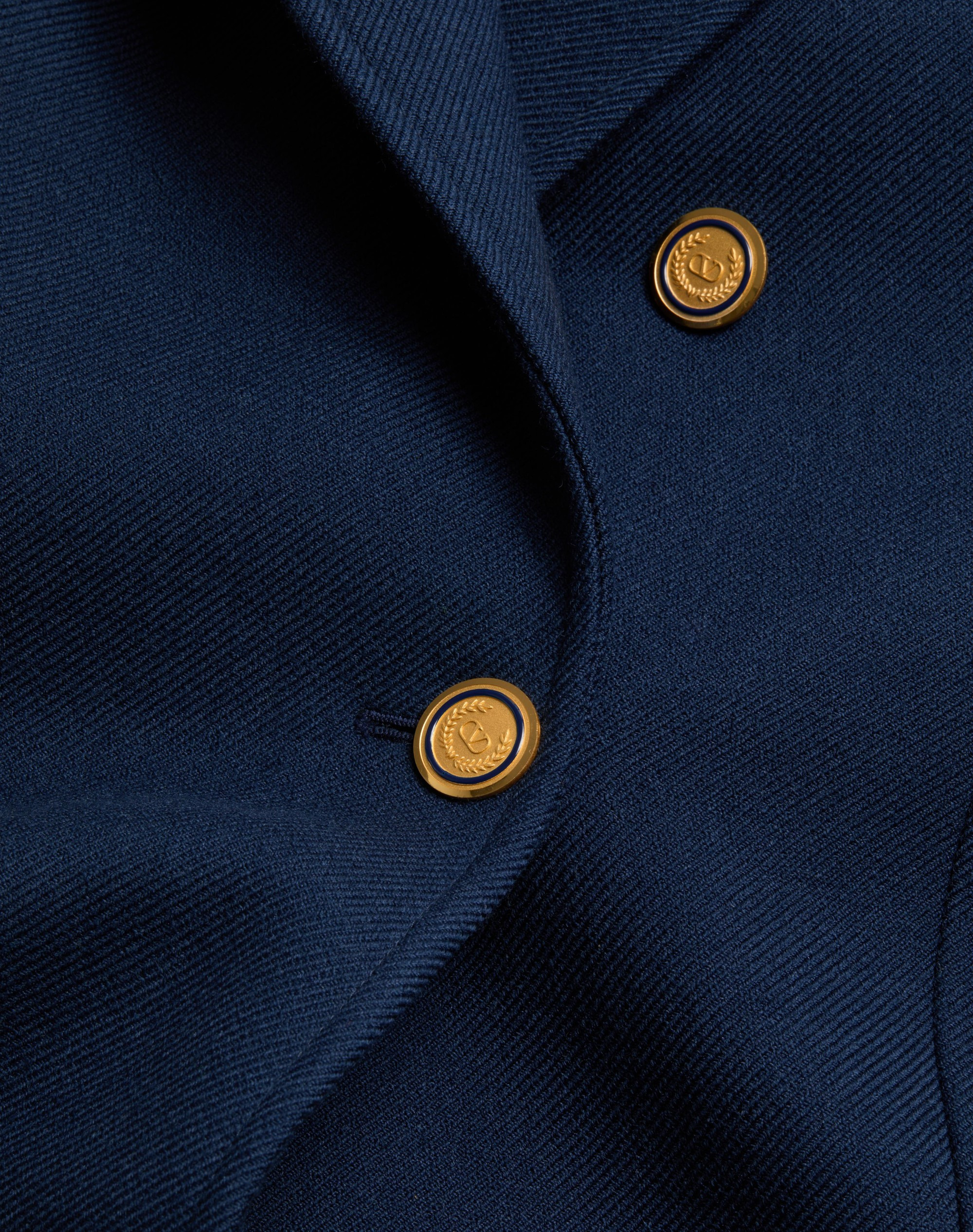 DOUBLE-BREASTED DOUBLE WOOL JACKET - 2
