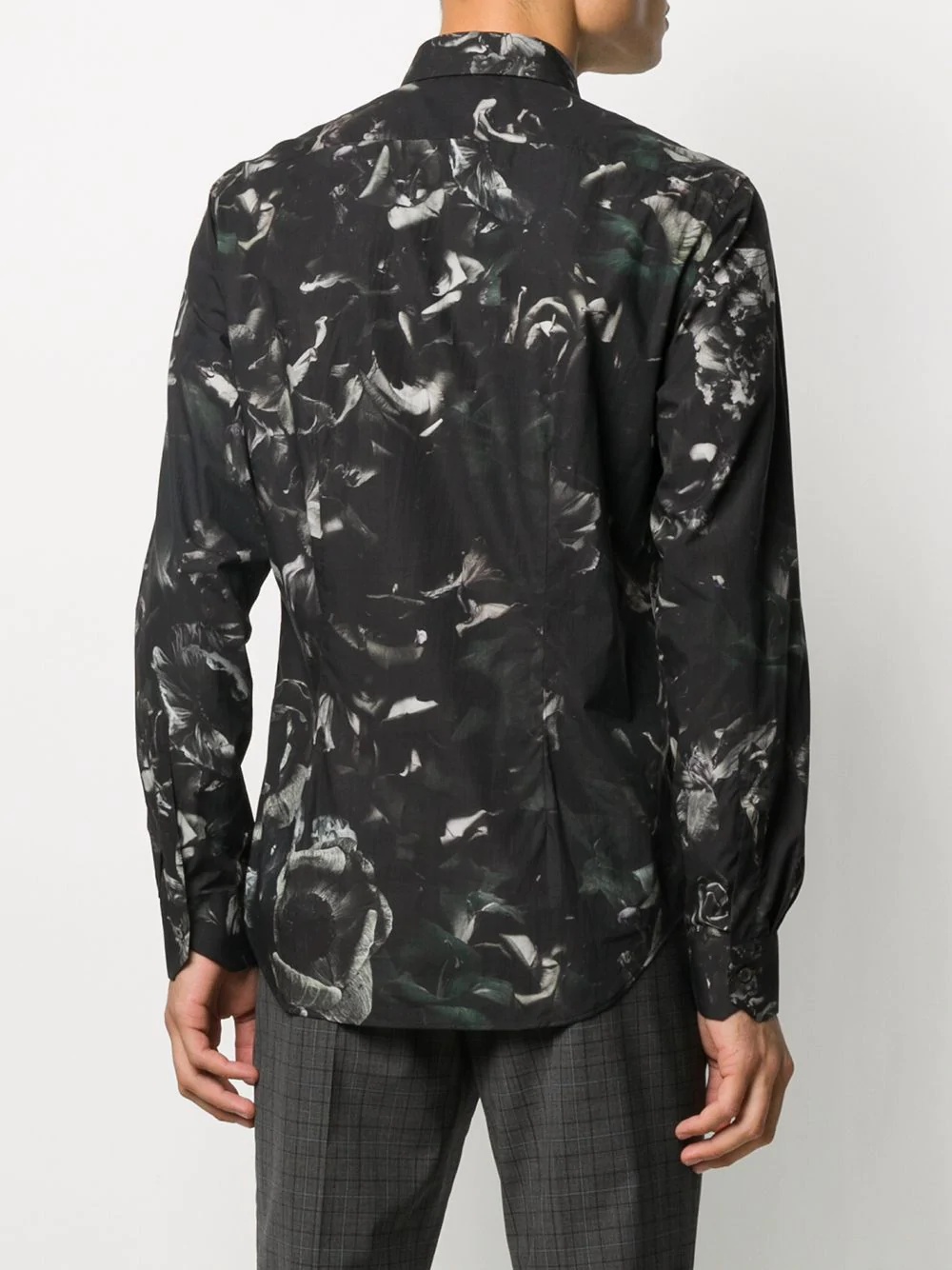 faded print shirt - 4