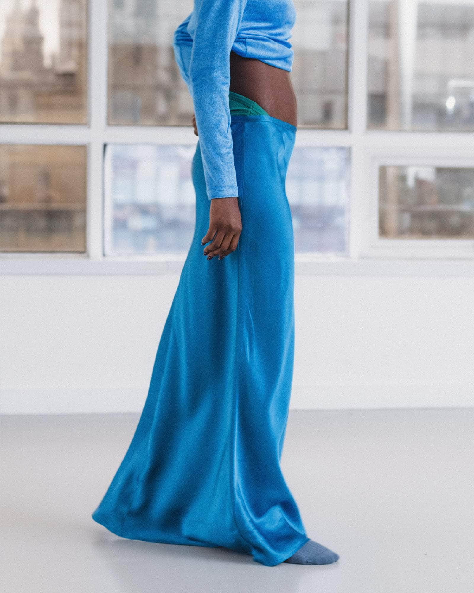 Dydine Fitted Skirt - Ecovero Satin - 4