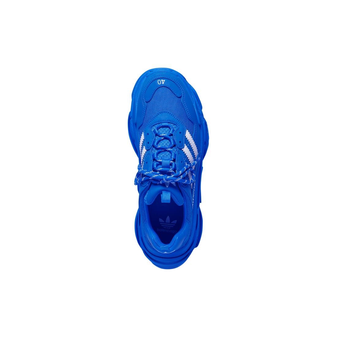 Women's Balenciaga / Adidas Triple S Sneaker in Blue - 6