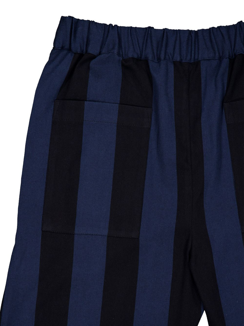striped cotton trousers - 4