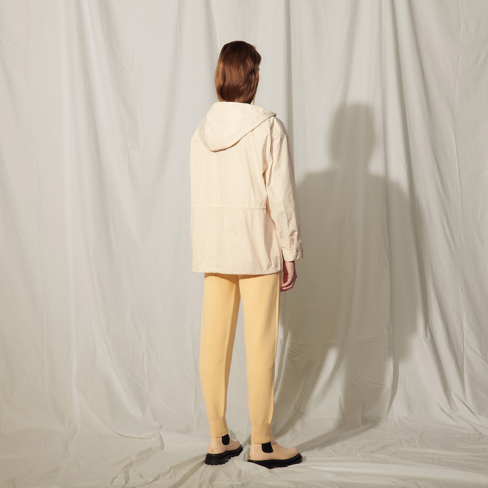 Nylon jacket with hood - 3