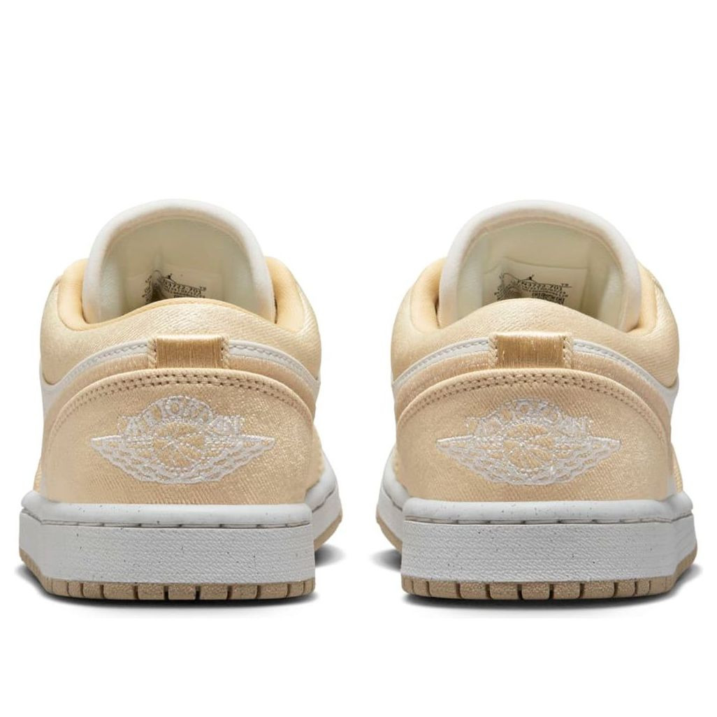 (WMNS) Air Jordan 1 Low SE 'Canvas - Team Gold' FN3722-701 - 5