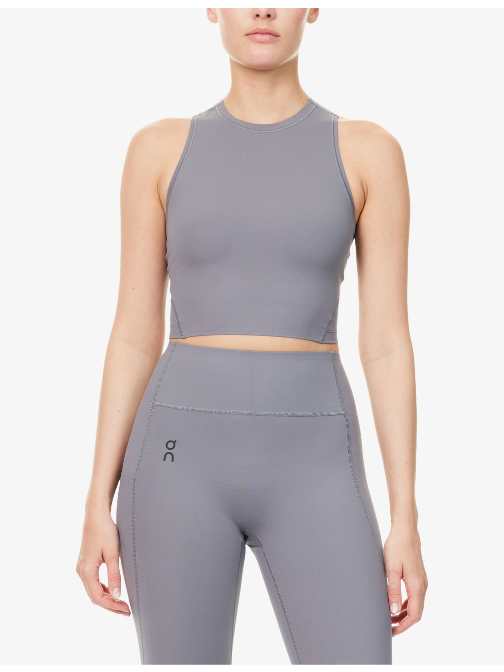 Studio Stretch-Woven Crop Top - 3