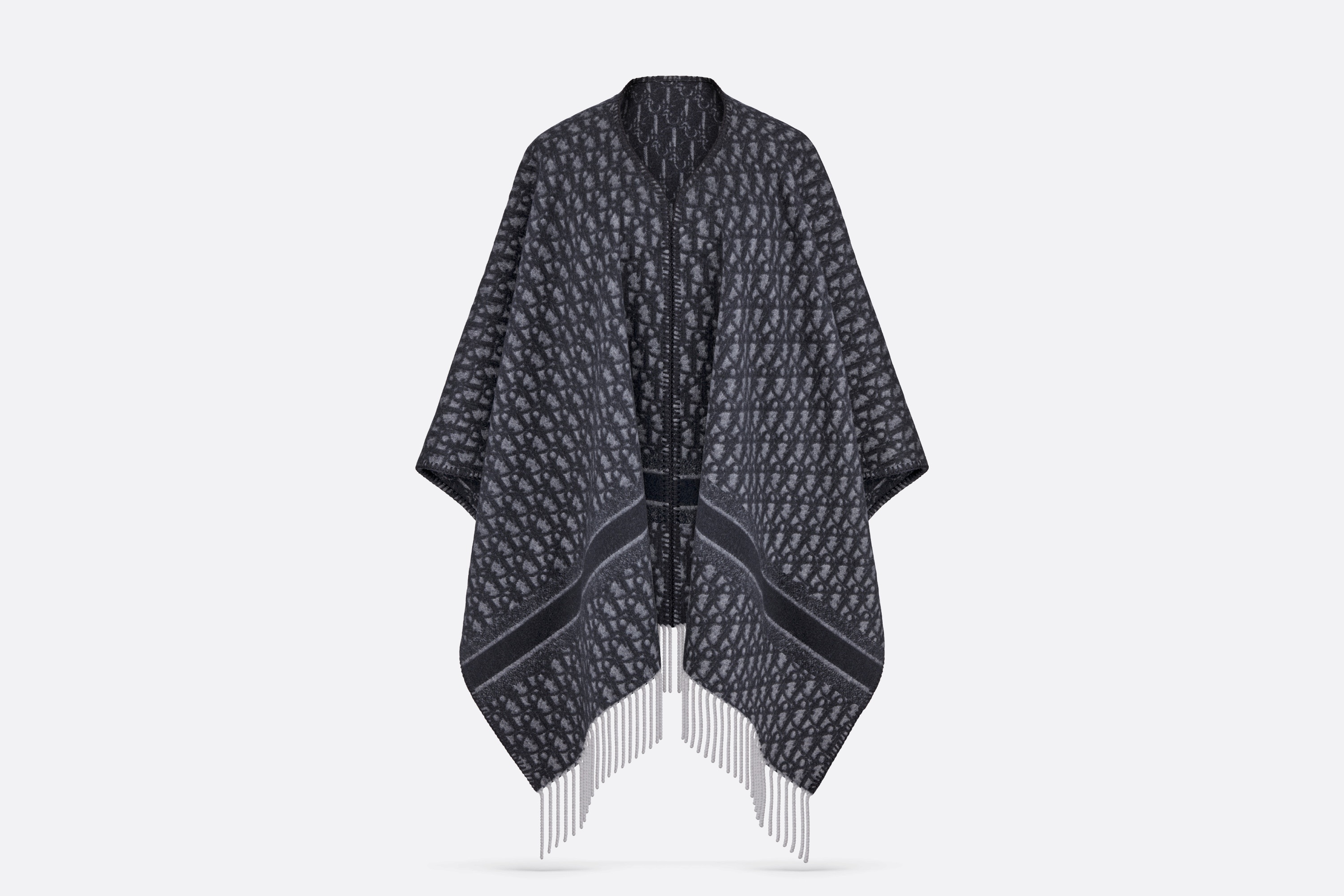 Dior Oblique Poncho - 1