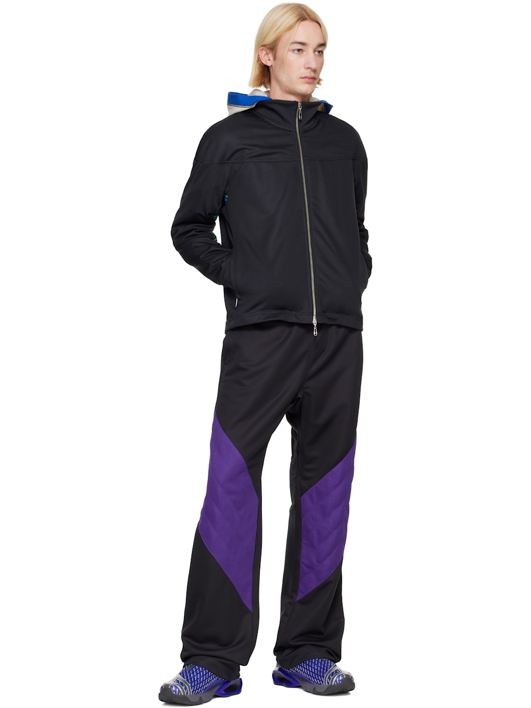 ジャケット・アウター STYRAX TRACK JACKET kiko kostadinov Asics Black Kiko Kostadinov Edition Styrax Track Jacket ASICS