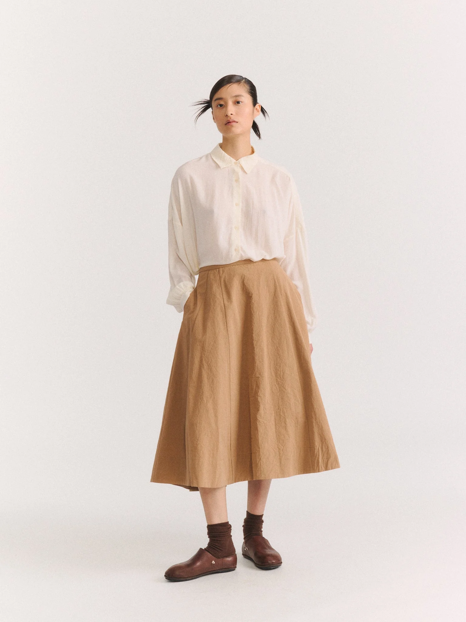 HARMONY SKIRT - PAPER COT - BEIGE - 1