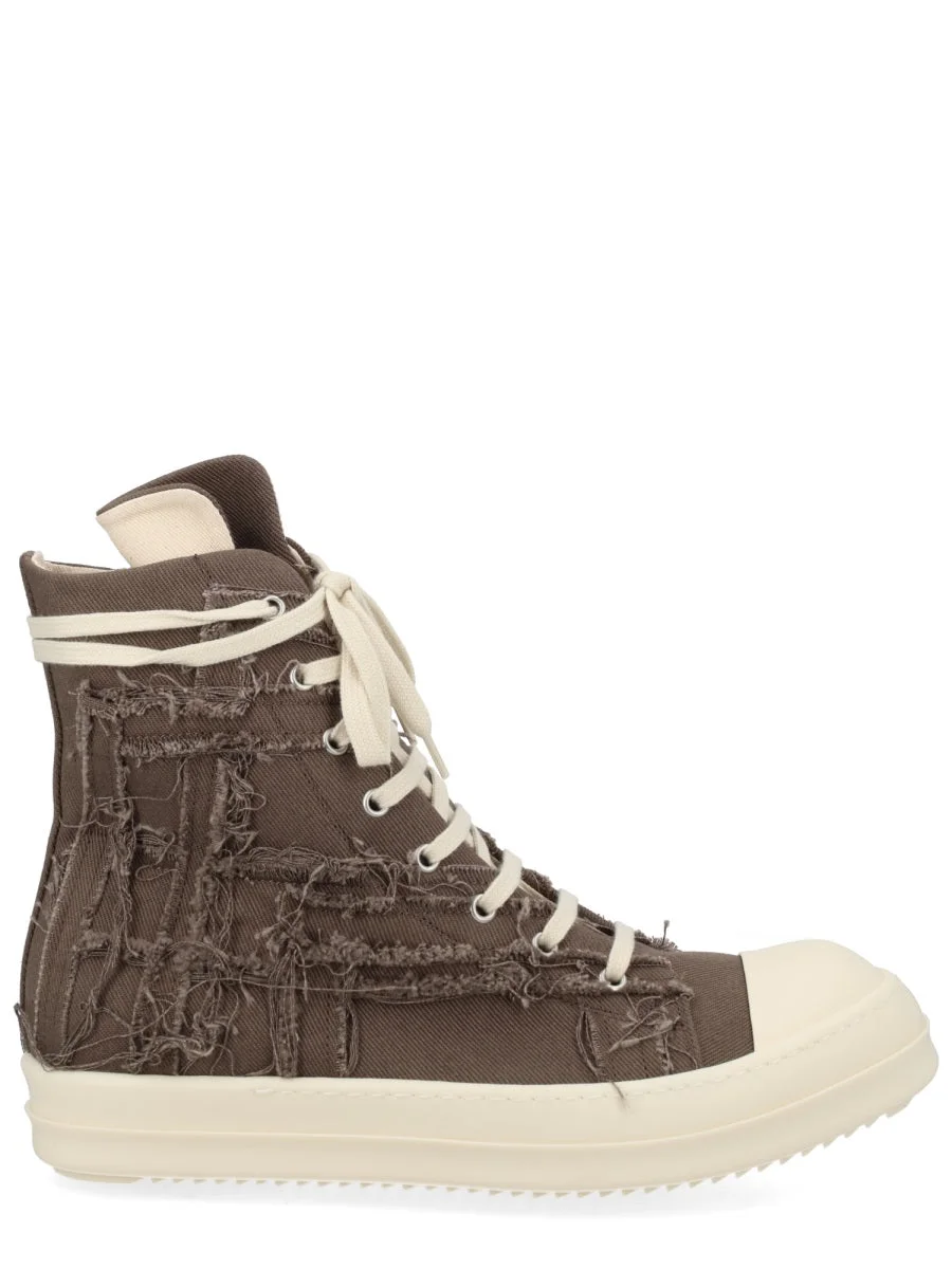 Rick Owens Drkshdw Men Sneaker Alta In Denim - 1