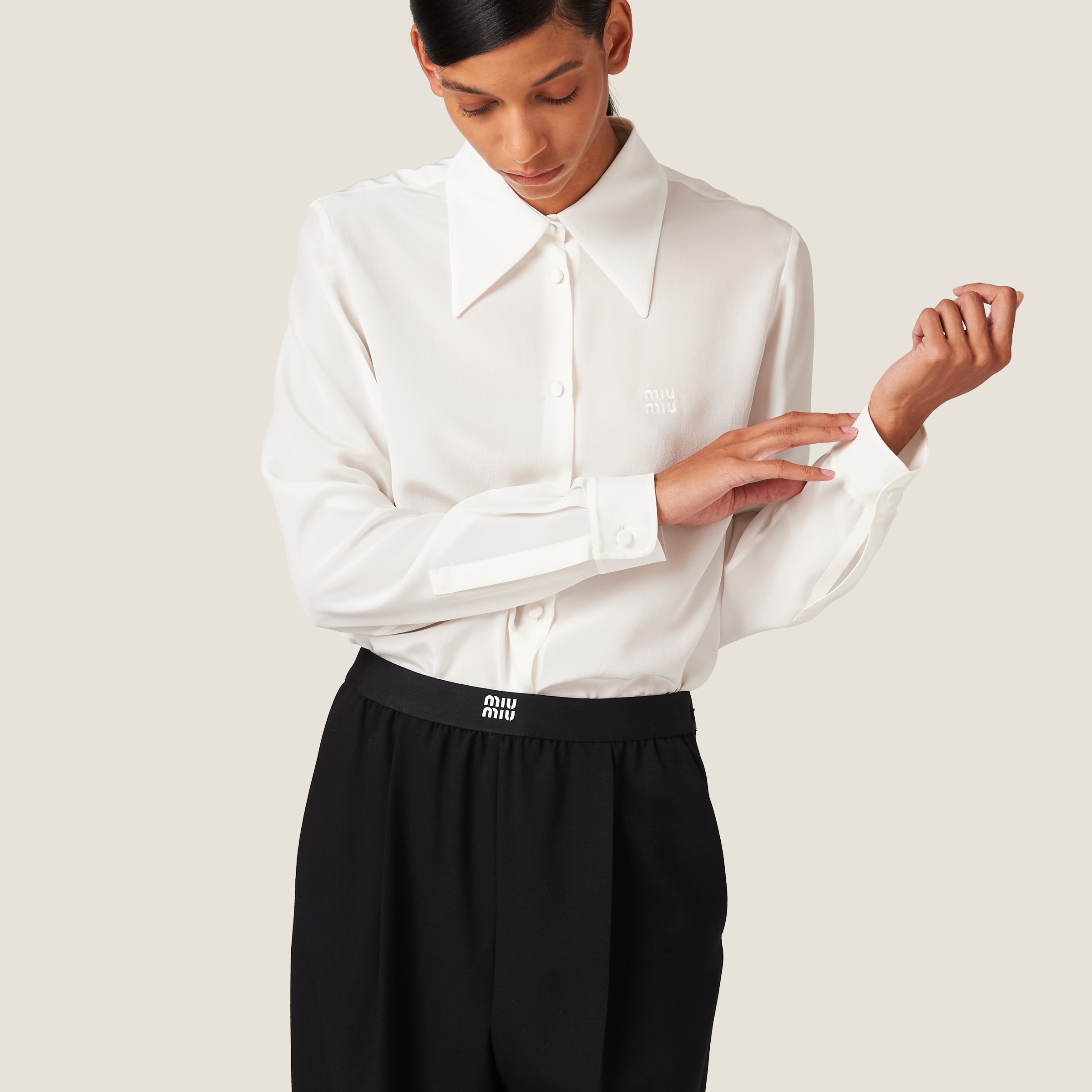 Miu Miu Grain de poudre pants | REVERSIBLE