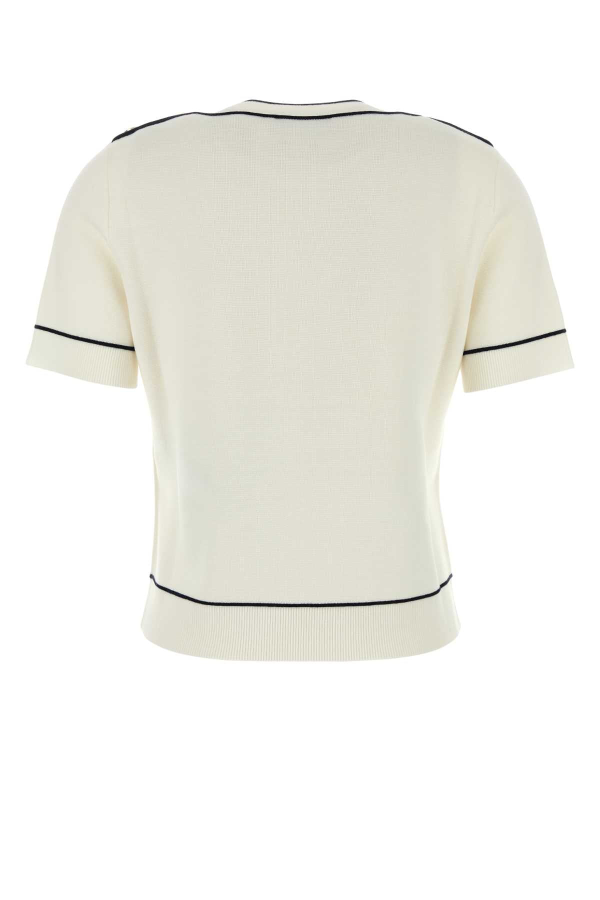 Gucci Women Ivory Wool Sweater - 2