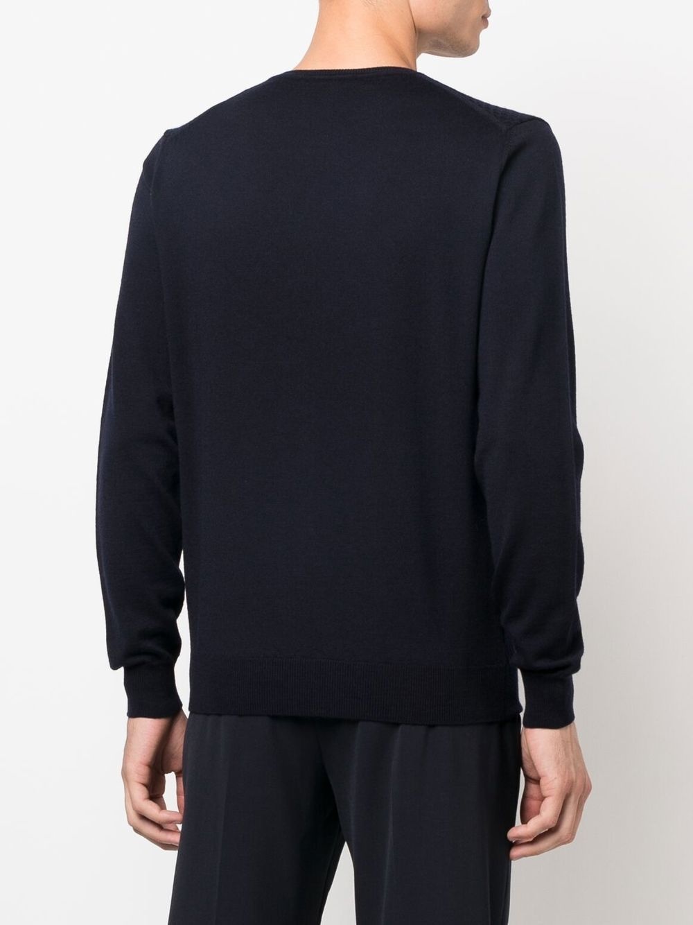 crew-neck long-sleeve jumper - 4