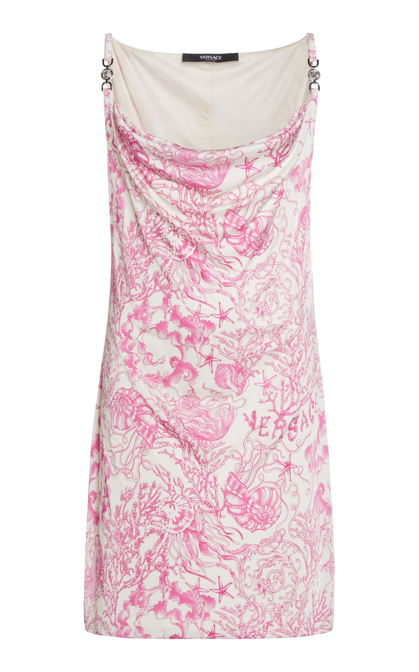 Printed Jersey Mini Dress print - 1