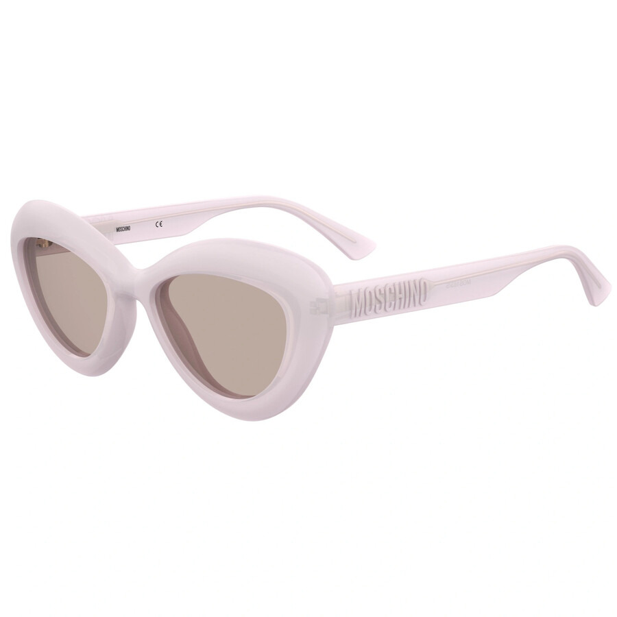 Moschino Pink Cat Eye Ladies Sunglasses MOS163/S 035J/U1 55 - 2