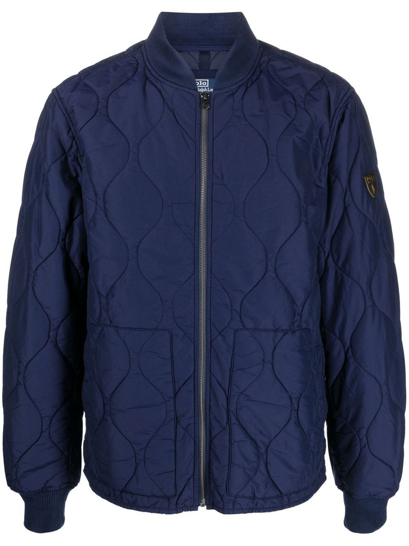 Quilted bomber jacket 1