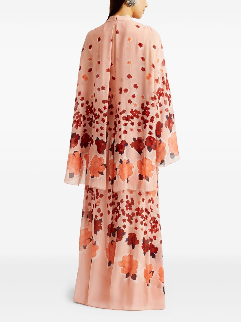 silk maxi dress - 3