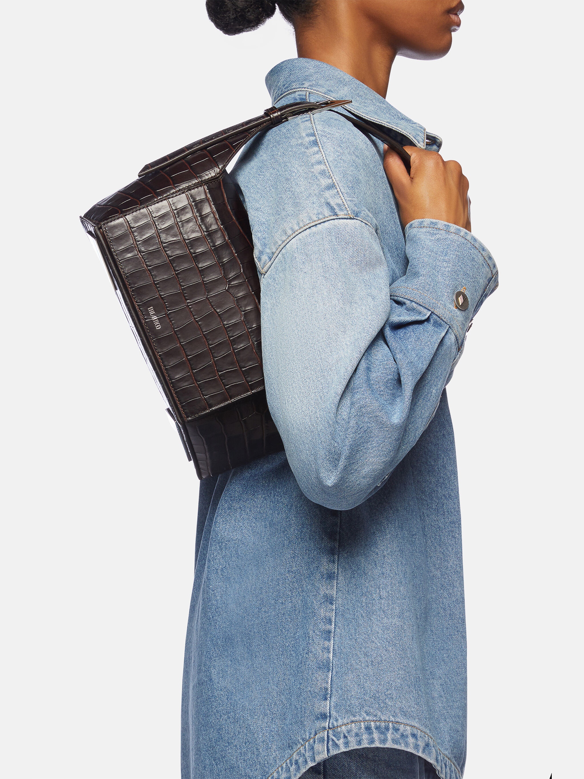 ''7/7'' COFFEE SHOULDER BAG - 2