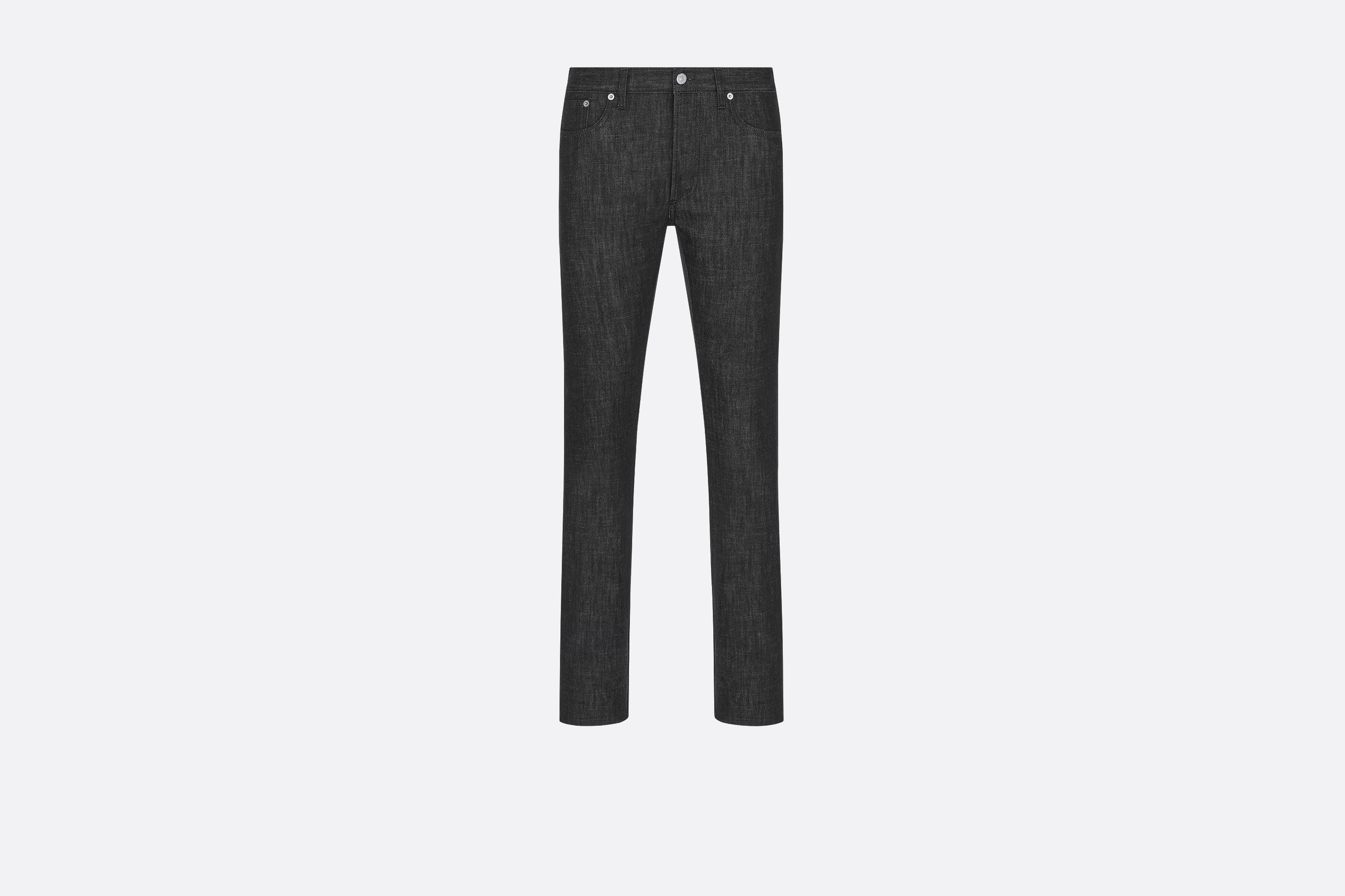 Long Slim-Fit Dior Oblique Jeans - 2