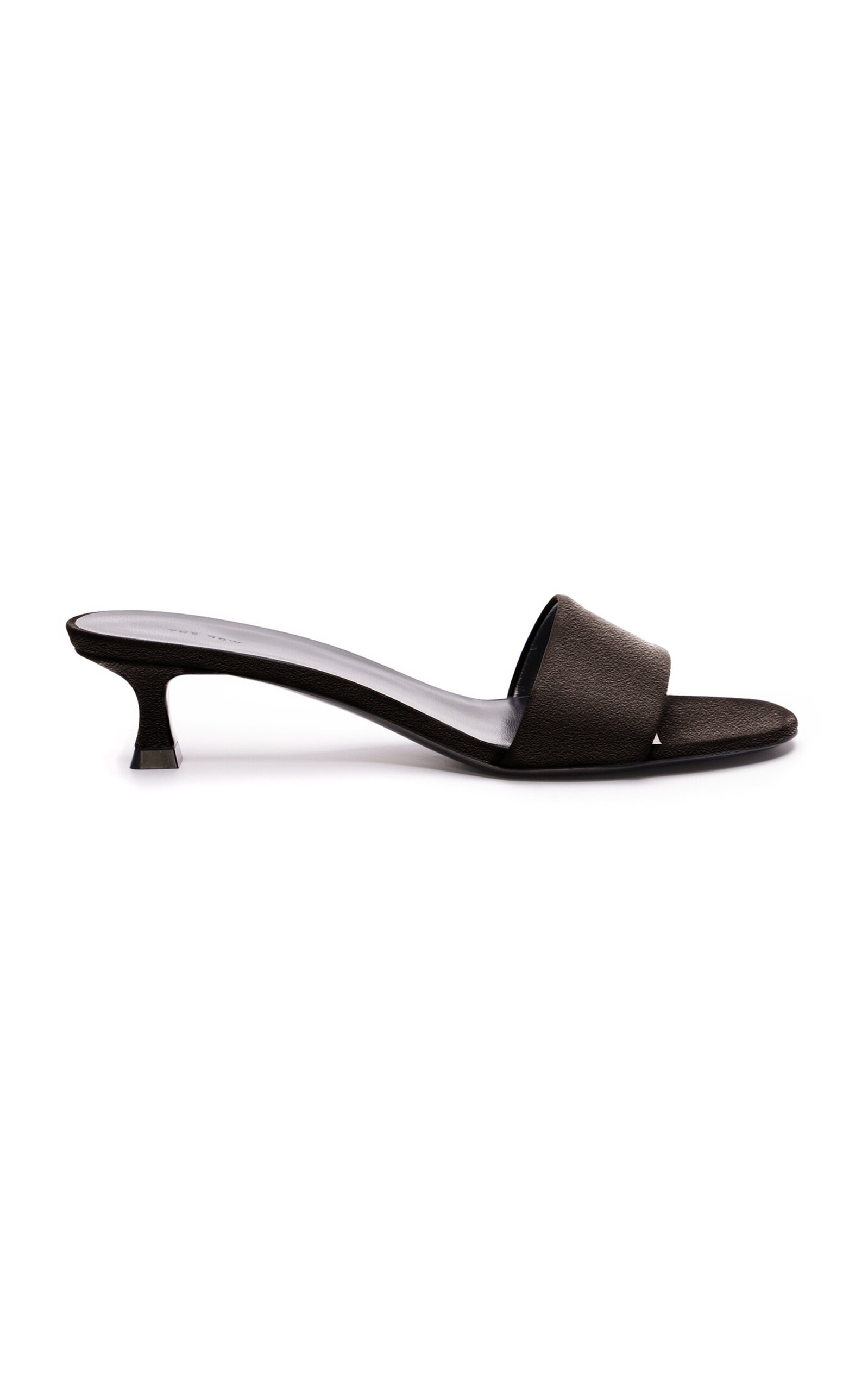 Combo Leather Mules black - 1