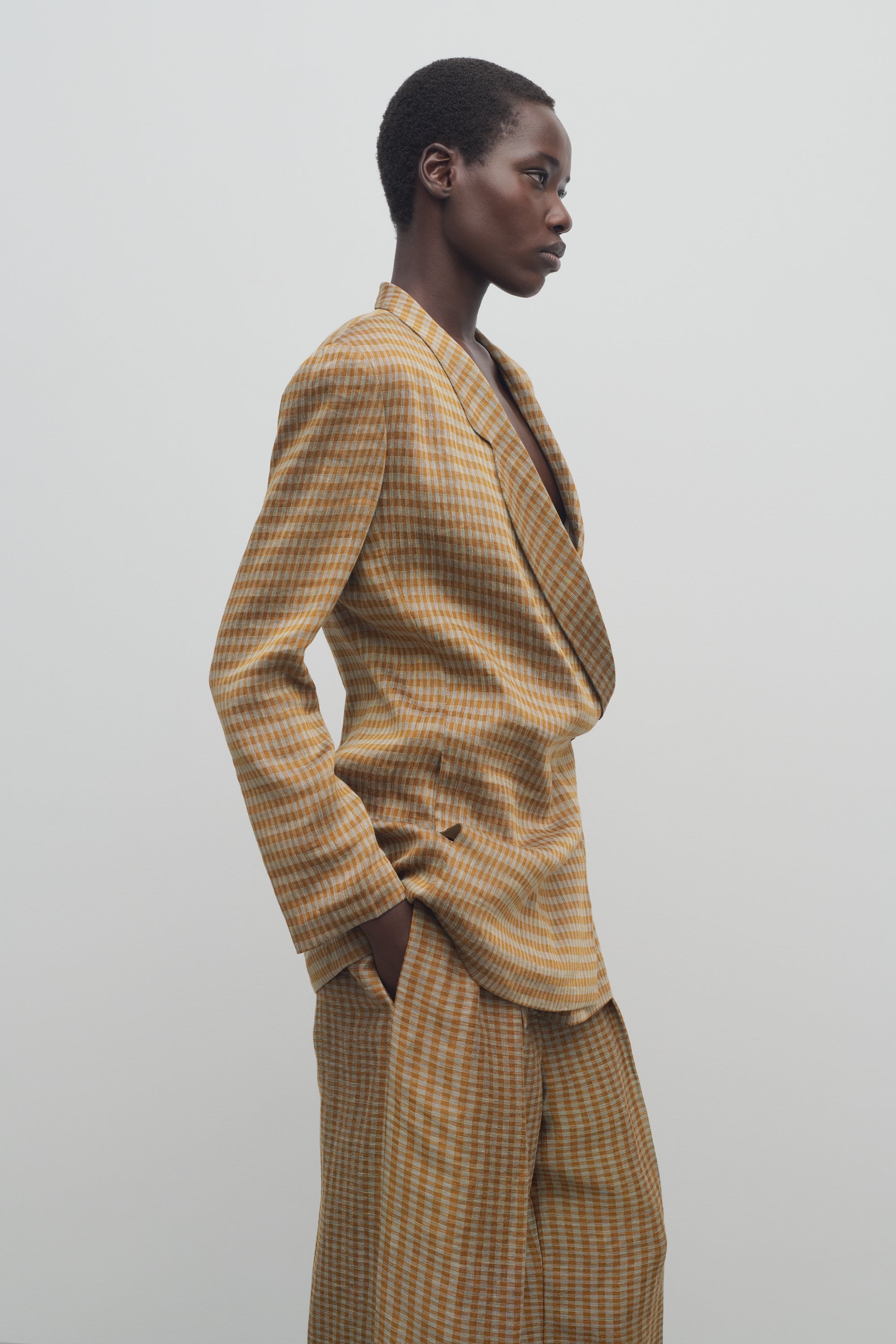 Jeremiah Jacket in Linen - 4