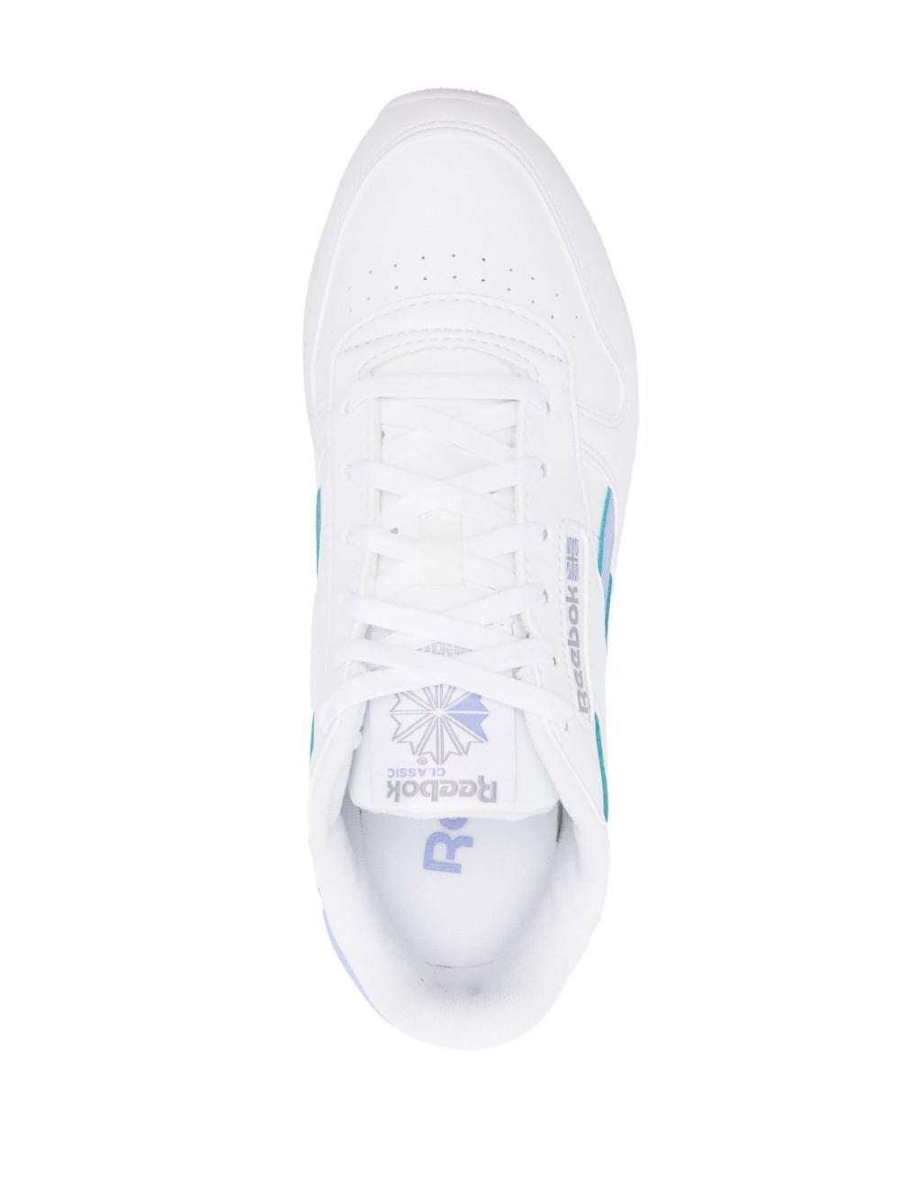 panelled low-top sneakers - 4