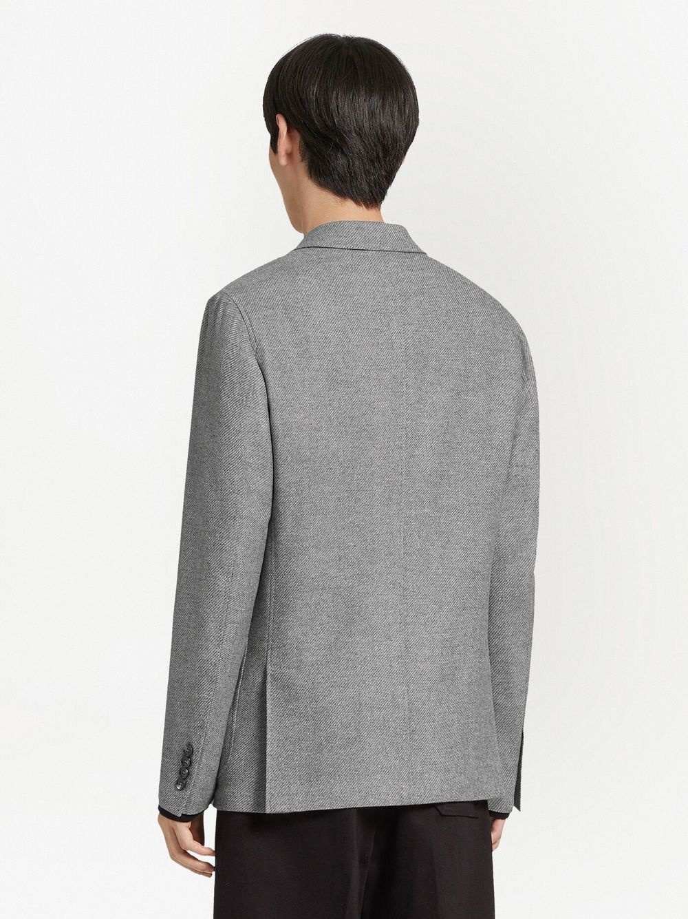 Trofeo single-breasted cashmere jacket - 4