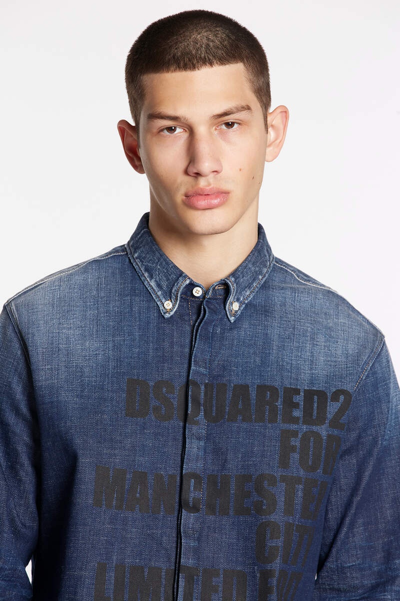 MANCHESTER CITY DENIM SHIRT - 4