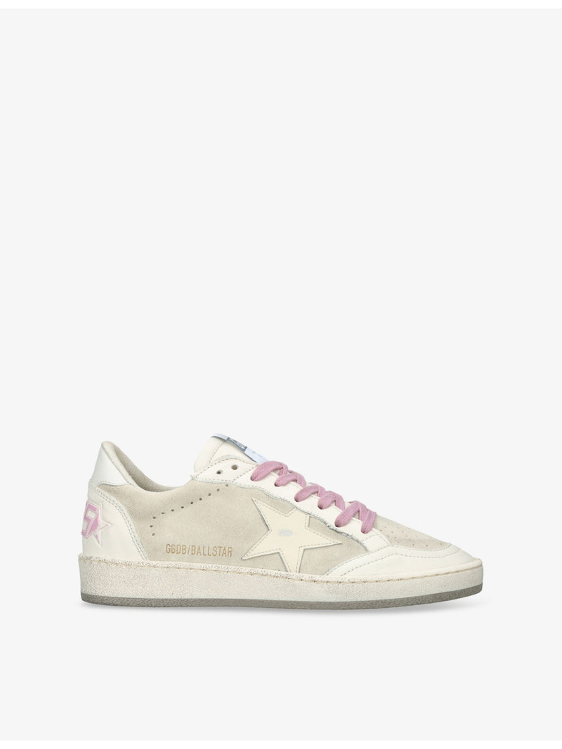 Ball Star Low-Top Suede Leather Trainers 1