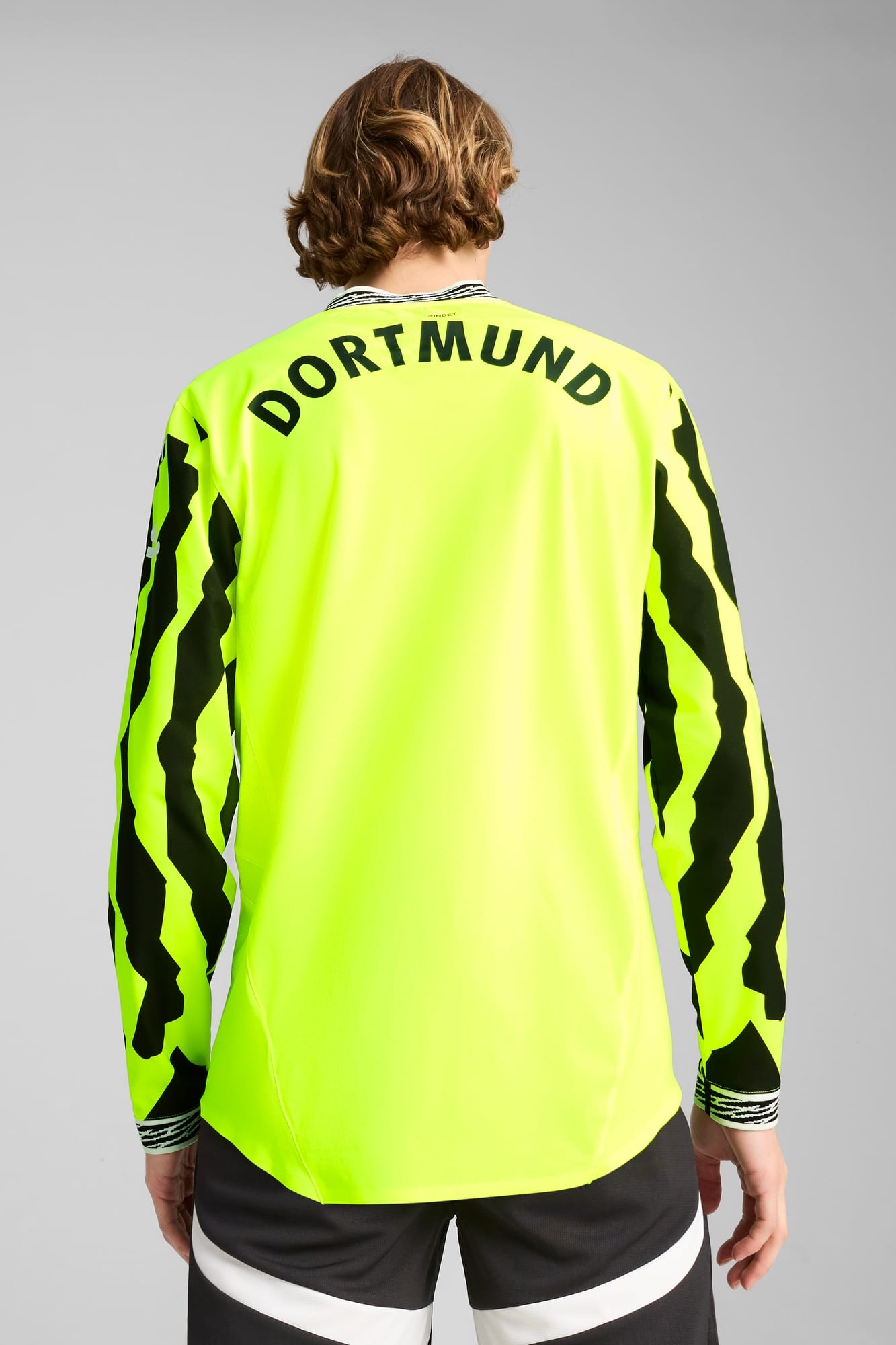 Borussia Dortmund Authentic Long Sleeve Special Men's Jersey - 6